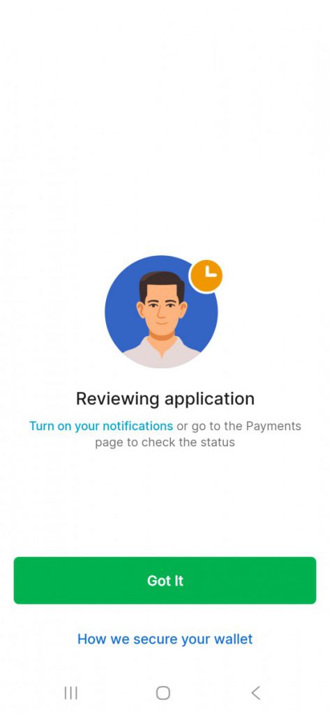 필리핀 그랩 가입 완료